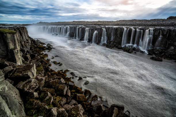 istock Amazing scenery of Selfoss waterfall in Iceland. 1131318207