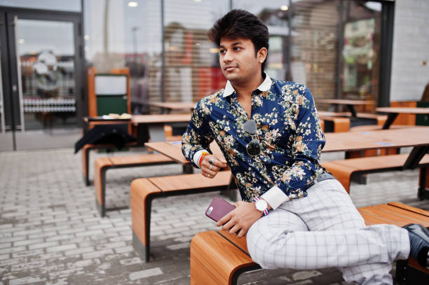 istock Attractive and handsome stylish indian man 1131326006