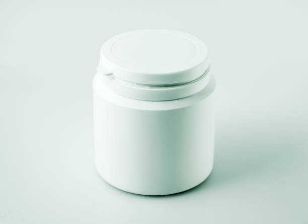 istock Plastic drug pills bottle 1131331626