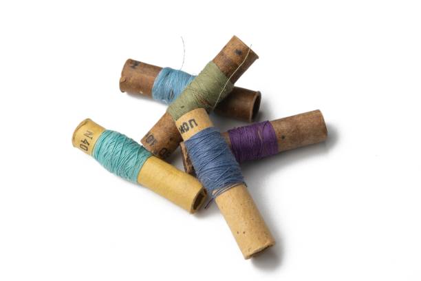 istock used group of retro thread spoos 1131331734