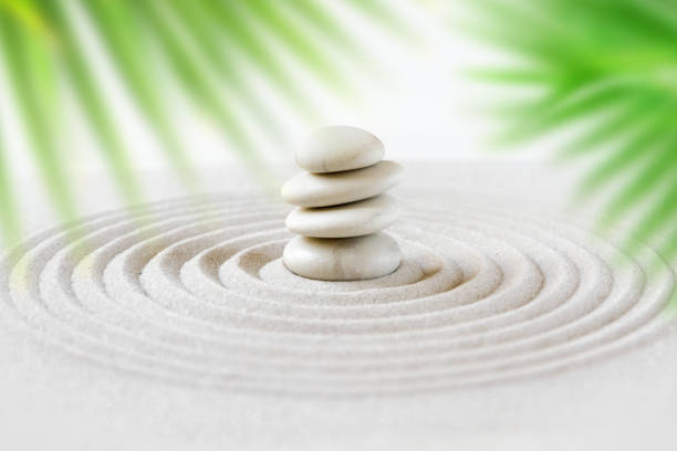 istock Zen natural japanese garden background 1131332153