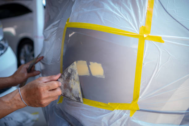 Quick car paint repair ,It takes one to two hours.