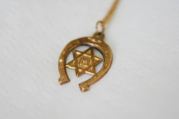 istock Star of David necklace 1131353785