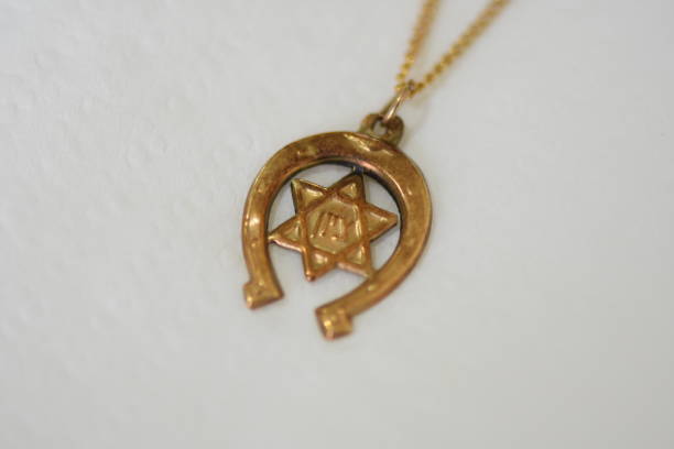 istock Star of David necklace 1131353790