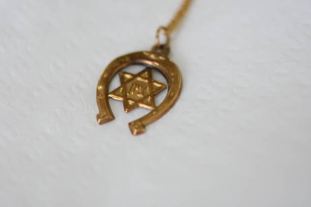 istock Star of David necklace 1131353795