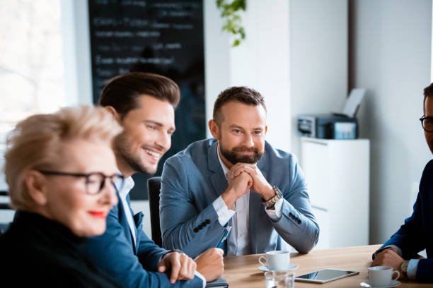 istock Entrepreneurs planning strategy during meeting 1131356061