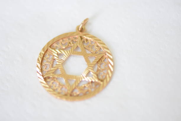 istock Star of David necklace 1131356463
