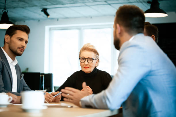 istock Entrepreneurs planning strategy during meeting 1131356842
