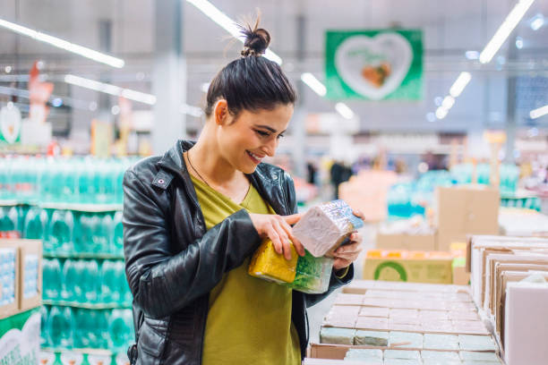 istock Woman Groceries Shopping 1131359905
