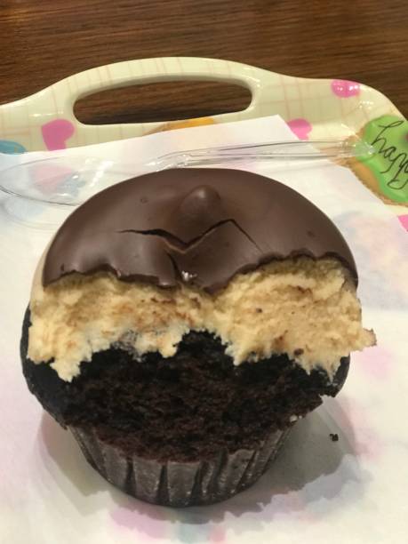 Peanut butter cupcake
