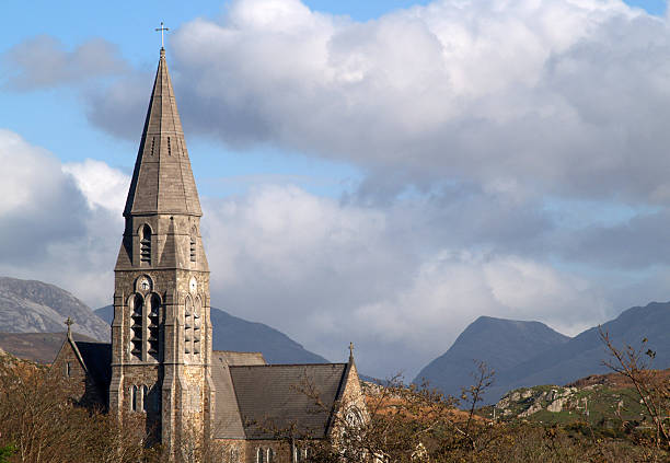 istock St. Christ church cathedral, Clifden, Ireland 113136644