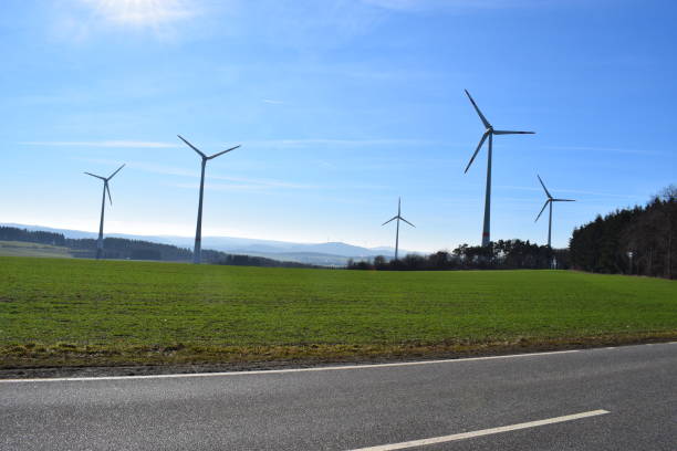 istock wind energy on green hills 1131370723
