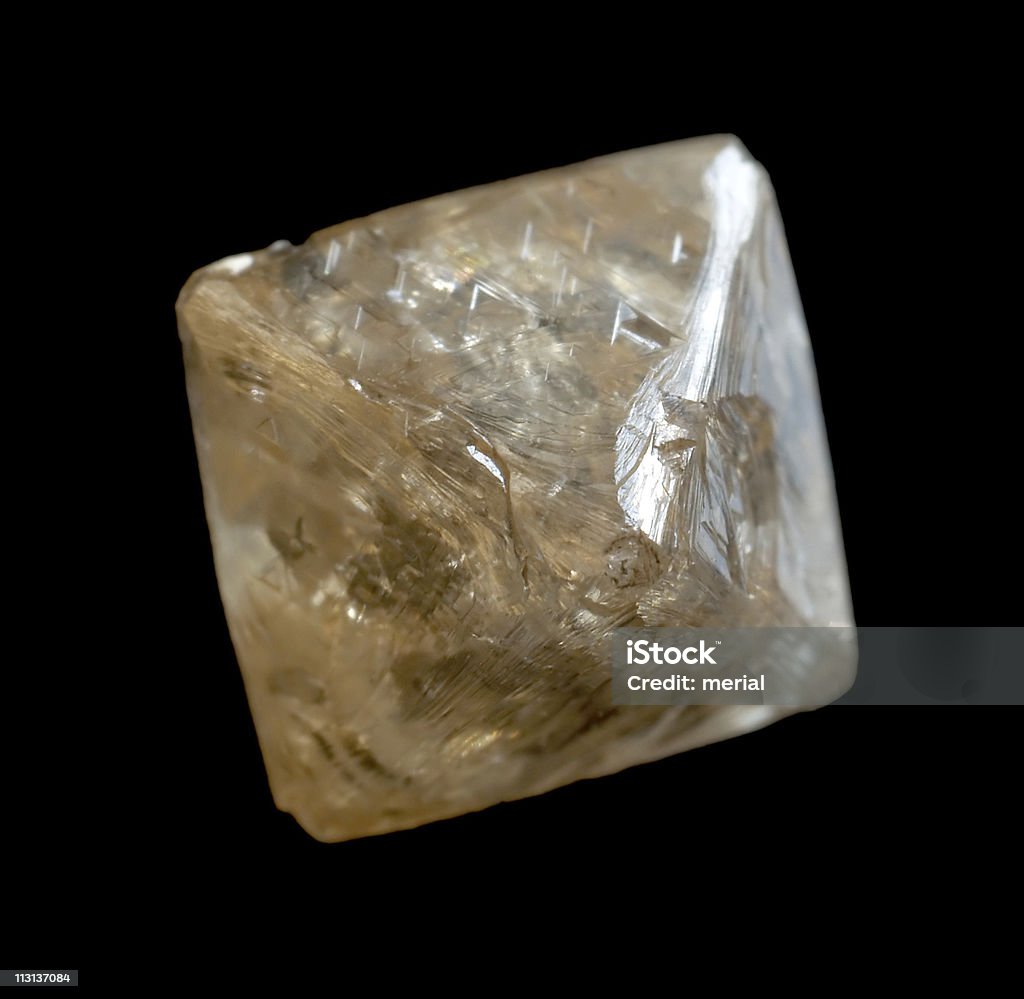 Rough diamond  Color Image Stock Photo