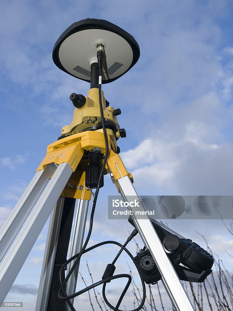 Geodätische GPS - Lizenzfrei Ausrüstung und Geräte Stock-Foto