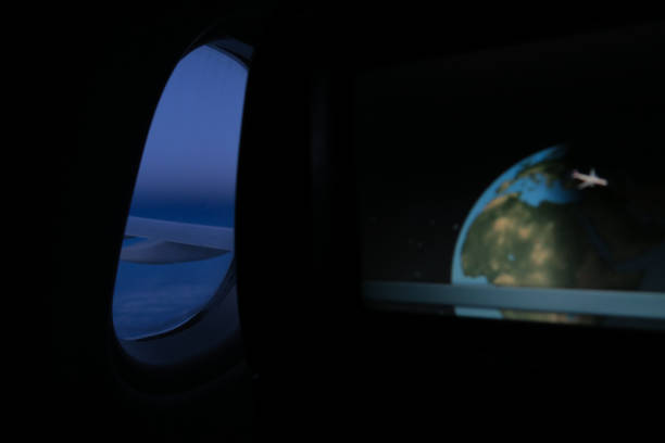 istock Flight to India in an airplane 1131372491