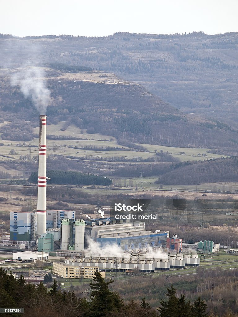 Prunerov coal power plant  Building Exterior Stock Photo