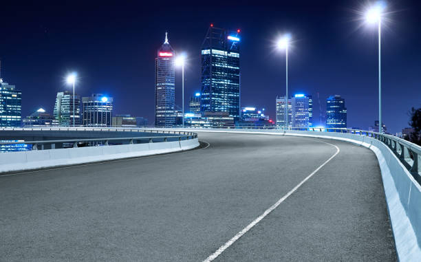 istock High speed corner overpass asphalt road 1131378041