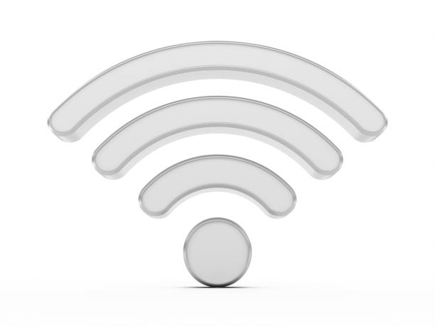 istock 3D Rendering Metal Wifi Wireless Network Symbol isolated on white background 1131378360