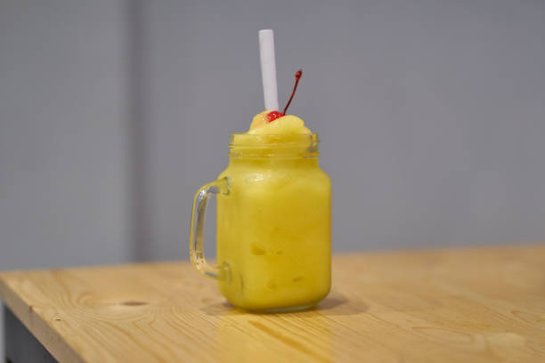 Mango ice blended
