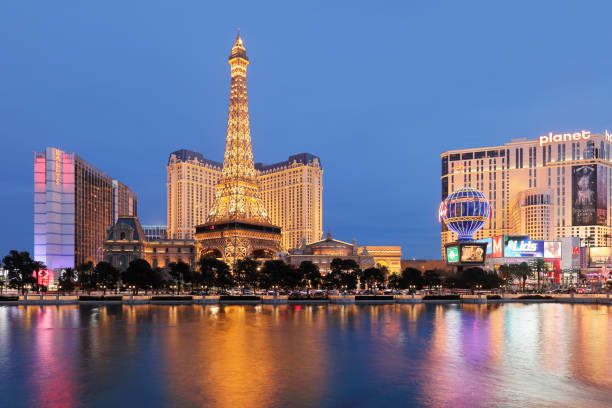 View Of The Paris Las Vegas Hotel And Casino In Las Vegas Usa Stock Photo -  Download Image Now - iStock