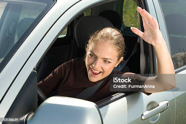 Driver Di Road Rage - Fotografie stock e altre immagini di Abbigliamento casual - Abbigliamento casual, Adolescenza, Adulto