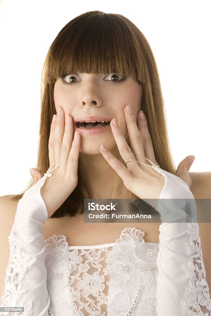 Schockiert Braut - Lizenzfrei Abendkleid Stock-Foto