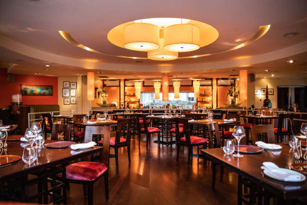 istock Very stylish indian gourmet restaurant 1131393938