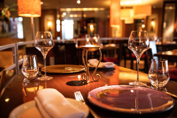 istock Very stylish indian gourmet restaurant 1131393941