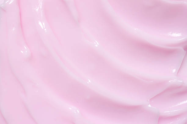 istock Cream, pink and white background 1131395349