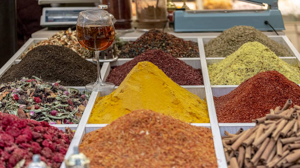 istock Spices are sold at the market 1131396250