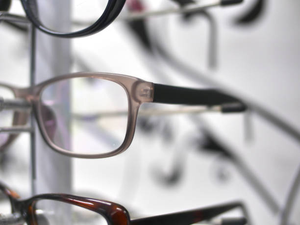istock glasses in the store 1131397089