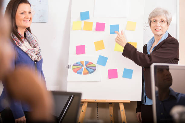 istock Business presentation, speaker at meeting. 1131399257