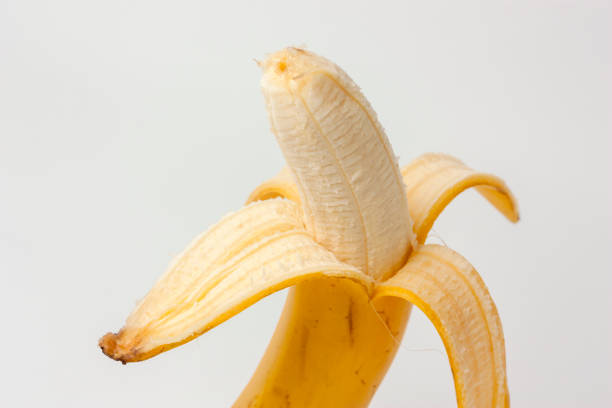 istock Banana isolated on white background 1131404206