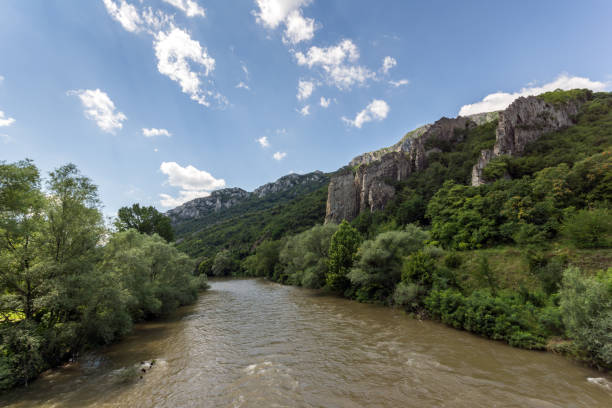 istock Ritlite - rock formations at Iskar River Gorge, Balkan Mountains, Bulgaria 1131407432
