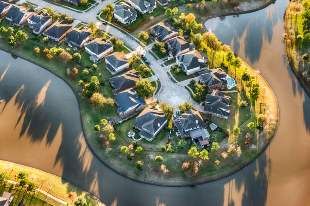 Residential District Aerial