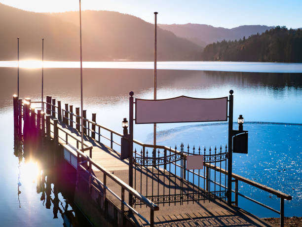 istock Beautiful sunset on Lake Titisee in the Black Forest 1131413473