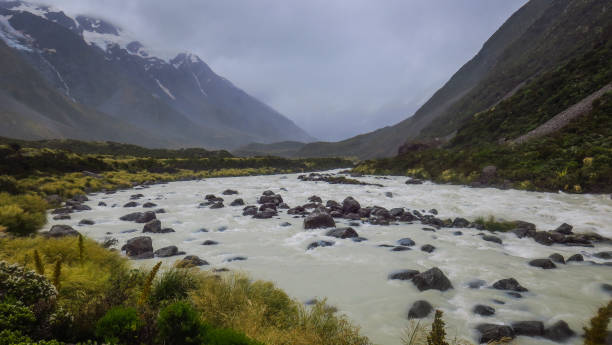 The Hooker Valley Track in Mount Cook