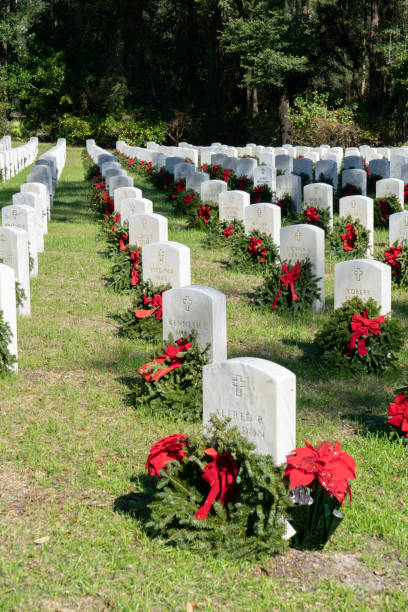 istock National Cemetery Christmas Wreaths 1131423387