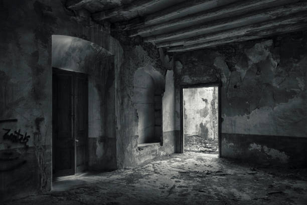 istock Room of abandoned house. 1131424710