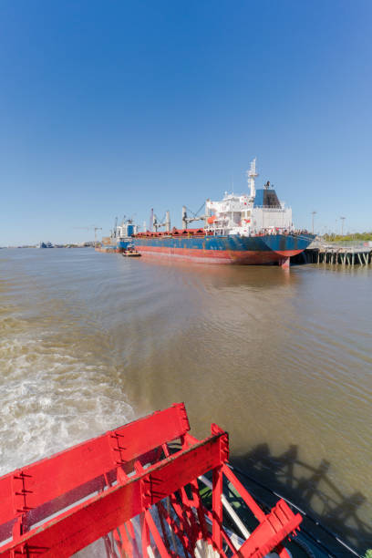 istock Down the Mississippi on a Paddle wheel boat 1131426177