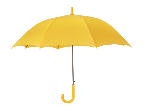 Yellow umbrella