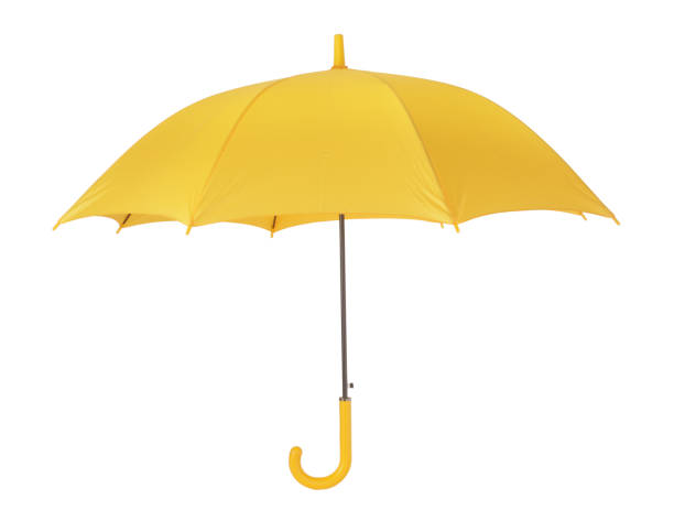 Yellow umbrella This is a yellow umbrella. meteorology photos stock pictures, royalty-free photos & images