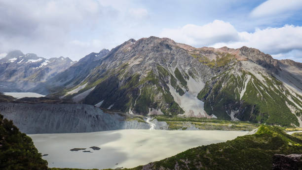 istock Seally Tarns Track and Kea Point in Mount Cook 1131432529