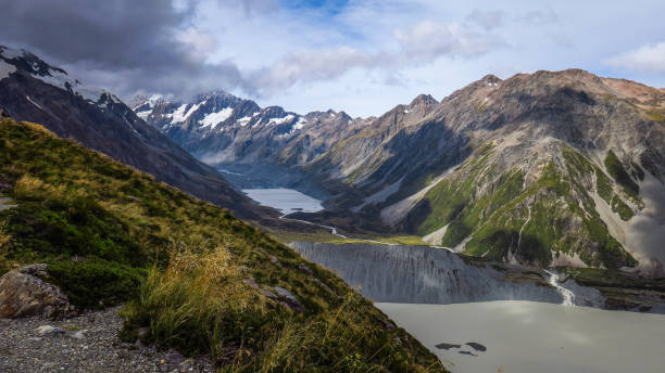 istock Seally Tarns Track and Kea Point in Mount Cook 1131432657