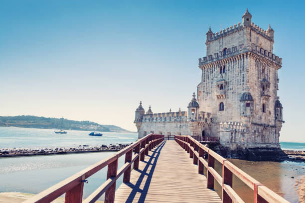 Lisbon, Portugal - October 1, 2018: Torre de Belem - Lisbon, Portugal