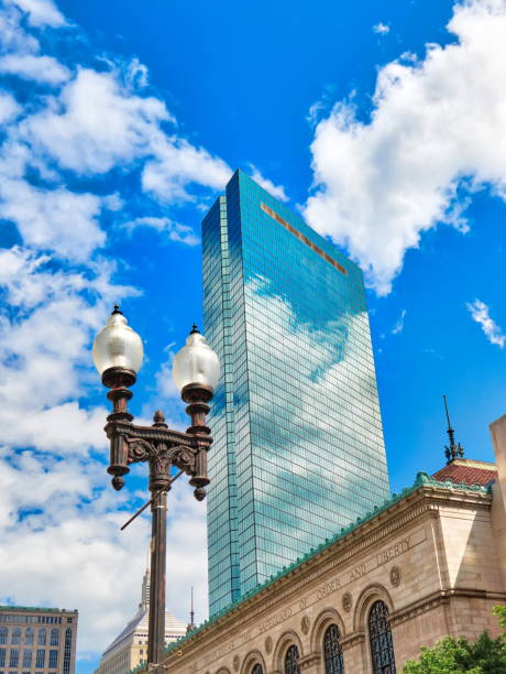 istock Boston Public Library entrance facing Copley Square 1131440465