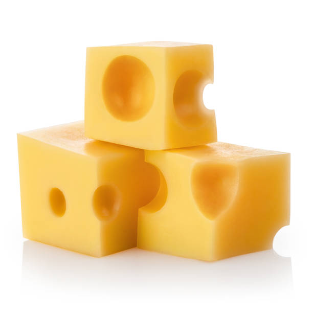 ser na białym - cheese portion emmental cheese yellow zdjęcia i obrazy z banku zdjęć