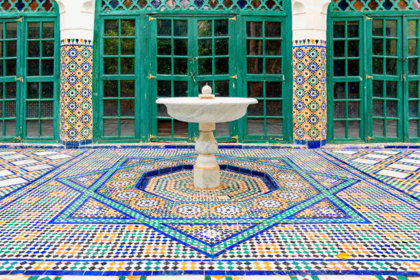 istock Exquisite Moroccan mosaic tiles 1131445375