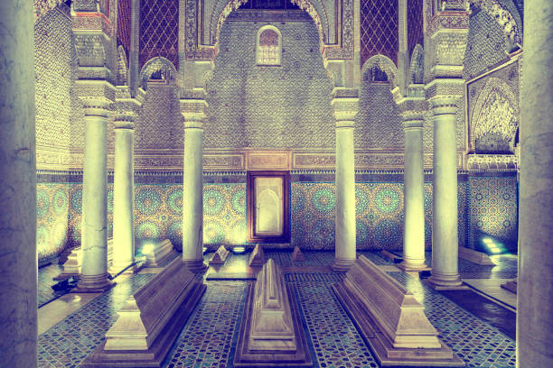 istock Exquisite Moroccan mosaic tiles 1131446067