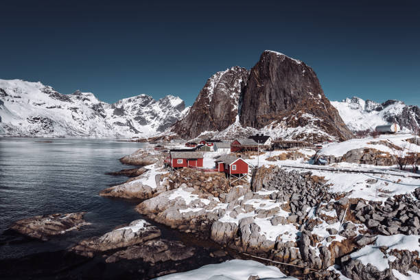 istock reine village in winter 1131447434